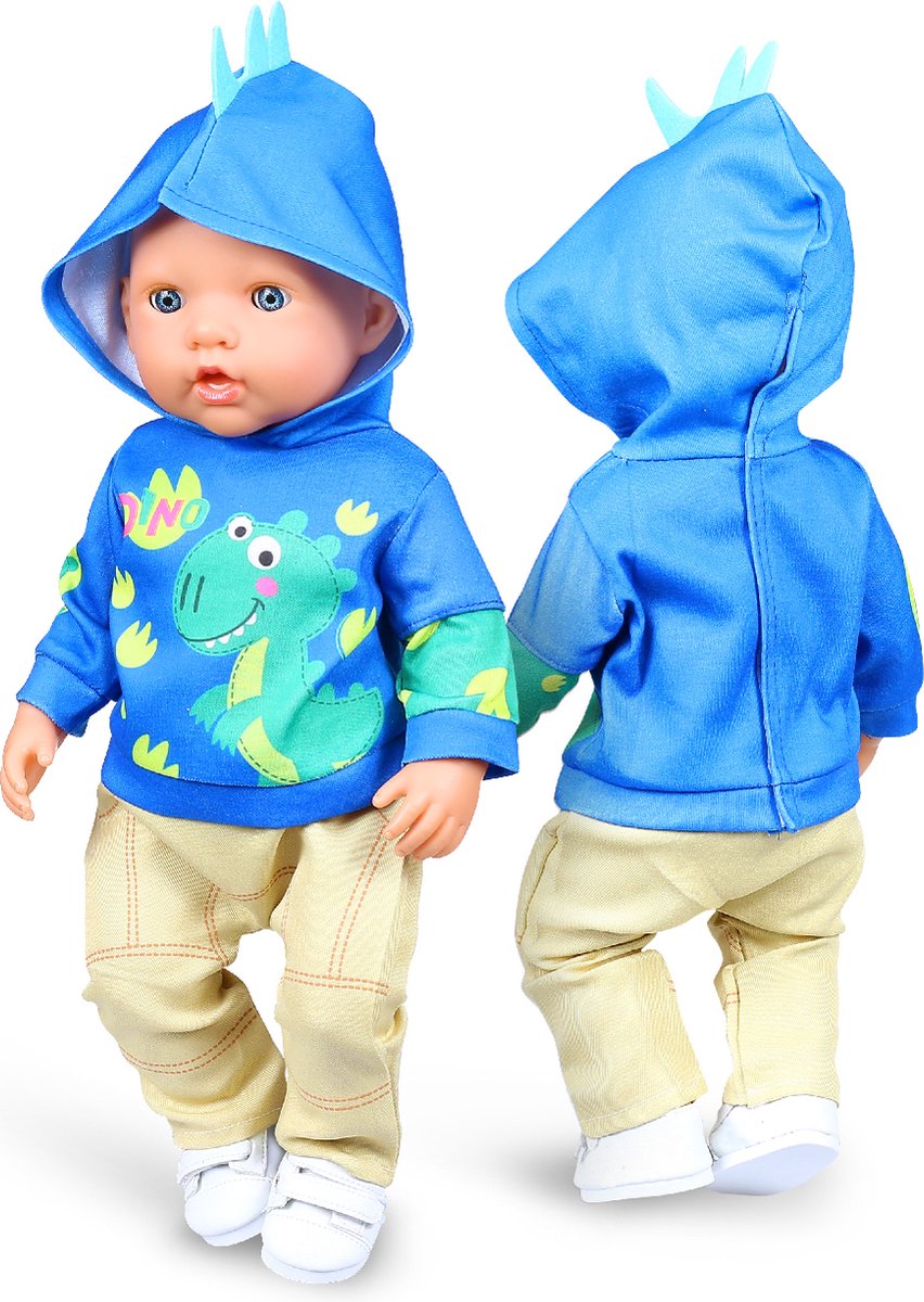 Isas Friends® - Poppenkleding - Kleertjes geschikt voor o.a. BABY born - 43 cm